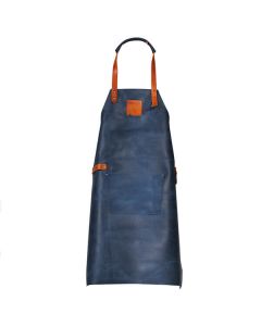 Boska Mr. Smith Leather Culinary Apron Blue