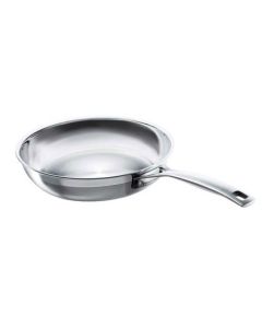 Le Creuset 3-ply Stainless Steel 24cm Uncoated Frying Pan