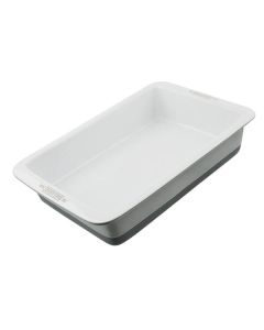 Bakehouse & Co 31cm Ceramic Rectangular Roaster