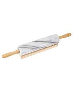 Judge White Marble Rolling Pin 47 x 6cm