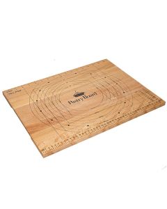 KitchenCraft Wooden Pastry Board with Measures