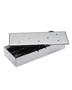 KitchenCraft Stainless Steel 22cm Wood Chip Smoker Box
