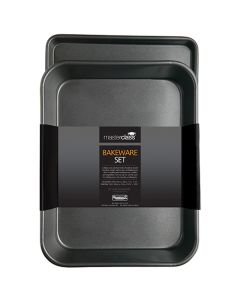 Master Class Non-Stick Roasting Pan & Oven Tray Twin Pack
