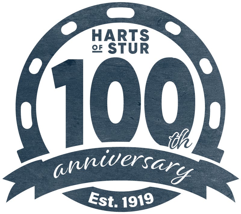 100th Anniversary Vintage Logo