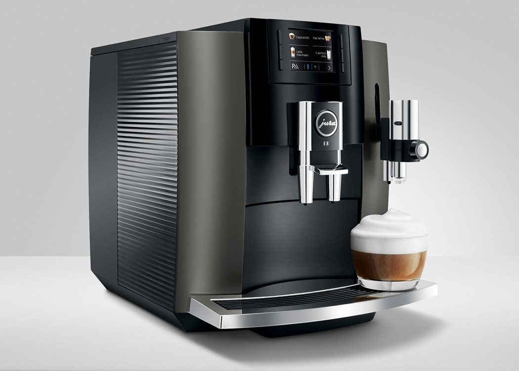 Jura E8 Inox Automatic Coffee Machine