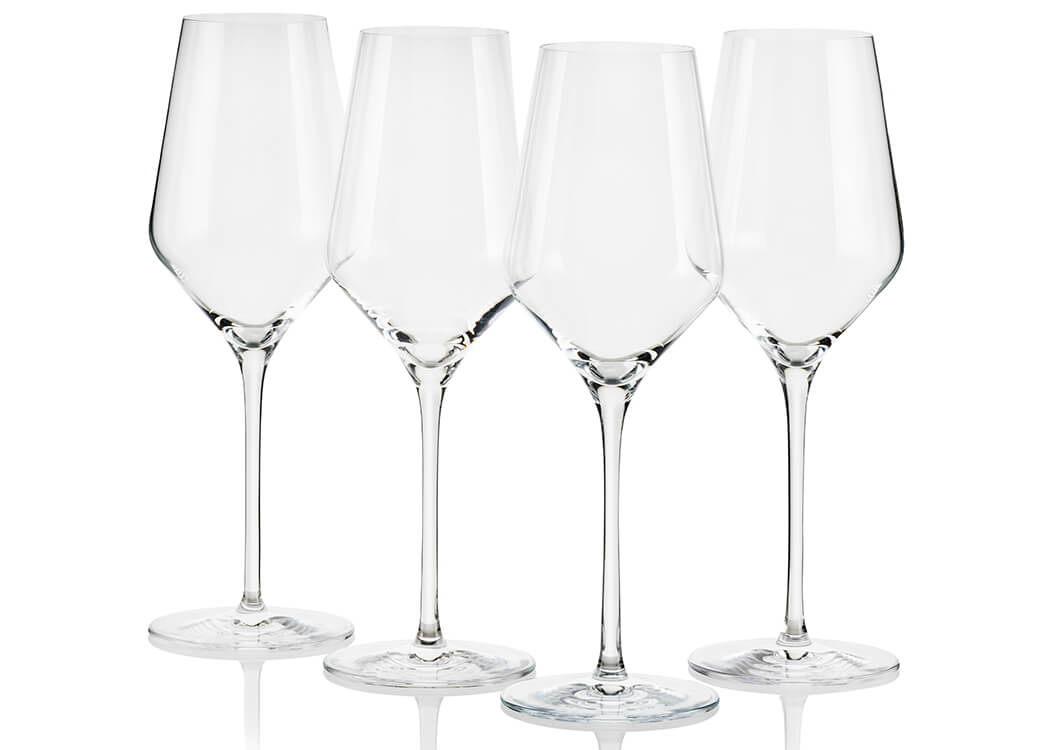 Le Creuset White Wine Glasses Set of 4