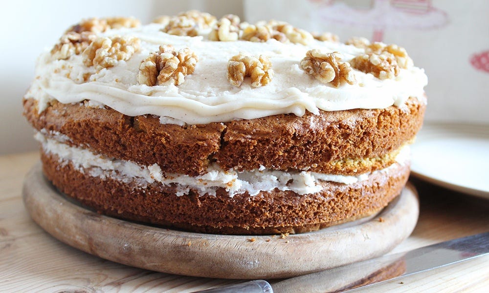 Classic Carrot Cake with Rosti Margrethe