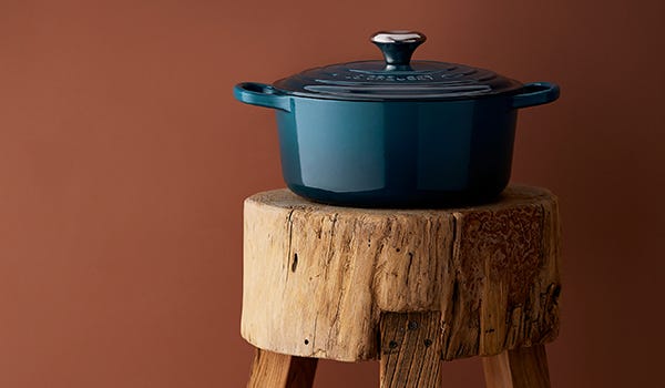 Le Creuset Deep Teal Round Casserole