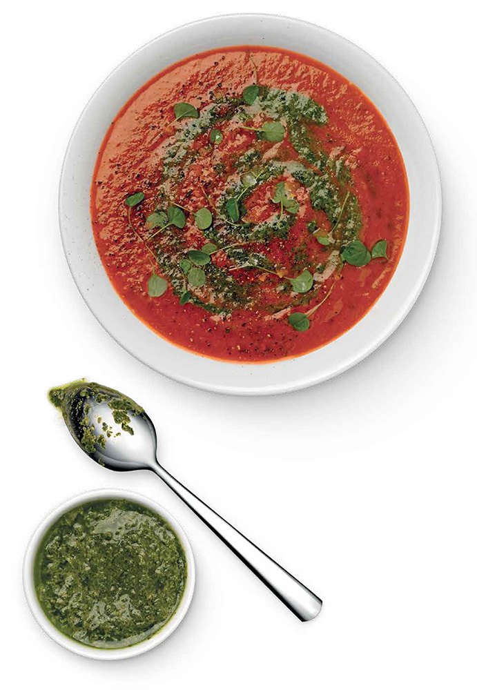 Roasted Tomato & Capsicum Soup