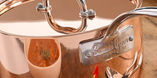 Samuel Groves Copper Induction Cookware