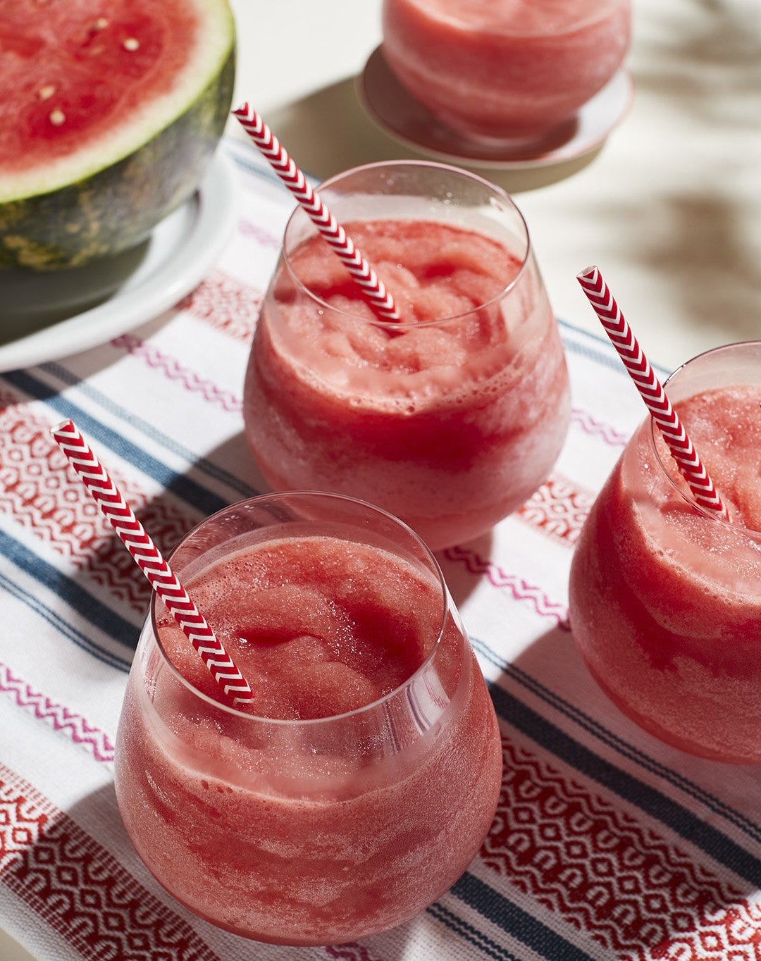 Watermelon Wine Slushy Cocktail