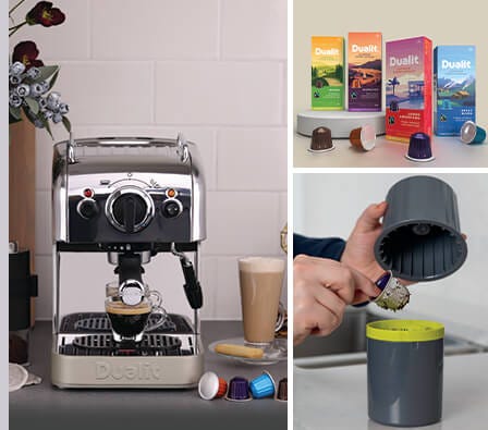 Dualit 3-in-1 Coffee Machine Christmas Promotion Dualit 3-in-1 Coffee Machine Christmas Promotion