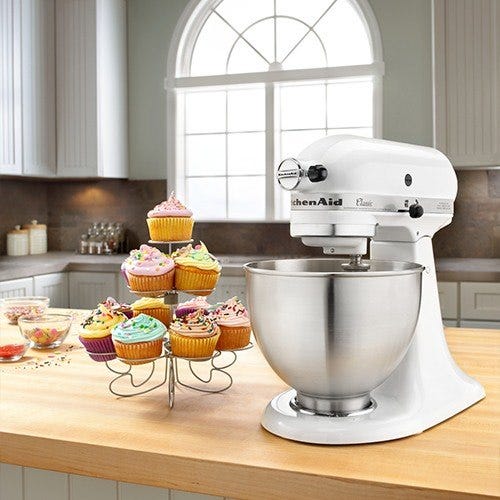 Tilt-head stand mixer, 4.8L, Model 185, Artisan, Feather Pink