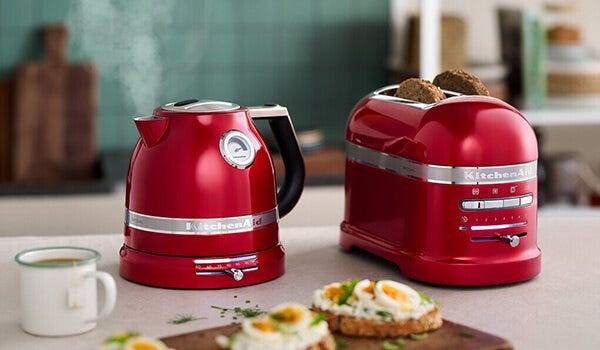 Electric kettle, 1.5L, Artisan, Candy Apple - KitchenAid