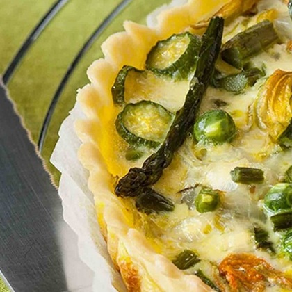 Make quiches with the KitchenAid Artisan Stand Mixer